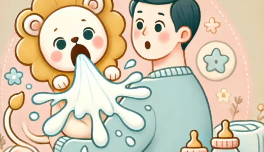 マーライオン級の吐き戻し！？ミルク変更とともに変化した我が子の吐き戻し事情【生後2ヶ月リアル体験記】